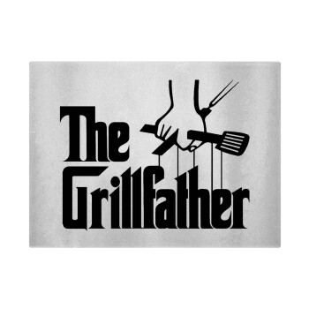 The Grill Father, Επιφάνεια κοπής γυάλινη (38x28cm)