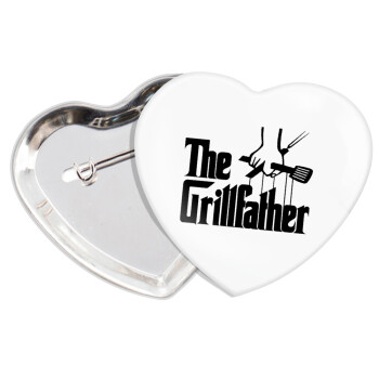 The Grill Father, Κονκάρδα παραμάνα καρδιά (57x52mm)