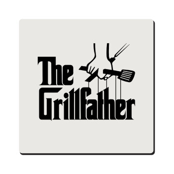 The Grill Father, Τετράγωνο μαγνητάκι ξύλινο 6x6cm