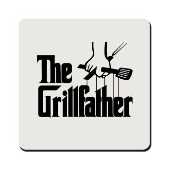 The Grill Father, Τετράγωνο μαγνητάκι ξύλινο 9x9cm