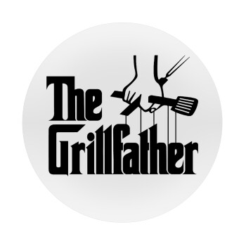 The Grill Father, Mousepad Round 20cm