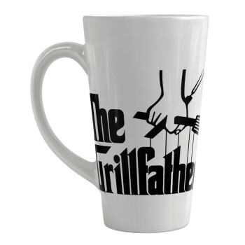 The Grill Father, Κούπα κωνική Latte Μεγάλη, κεραμική, 450ml
