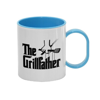 The Grill Father, Κούπα (πλαστική) (BPA-FREE) Polymer Μπλε για παιδιά, 330ml