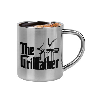 The Grill Father, Double-wall metal cup for espresso (220ml)