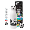 Soccer Metal mug thermos, double wall, 550ml