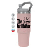 Pink color, 890ml (30oz) stainless Steel Tumbler with Handle