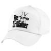 5-Panel Cap White, 100% Cotton (Twill), (UNISEX, ONE SIZE)