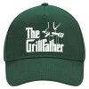 Adult Ultimate Hat GREEN, (100% COTTON DRILL, ADULT, UNISEX, ONE SIZE)