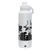 1L Stainless Steel Thermal Bottle with Phone Holder & Double Wall Insulation