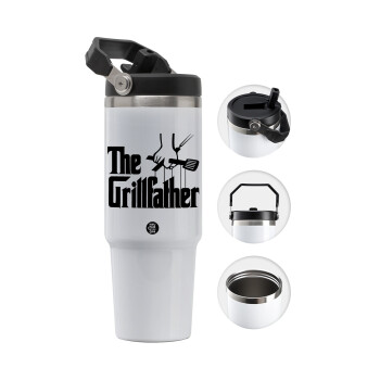 The Grill Father, Θερμός Ανοξείδωτο 30oz με χερούλι