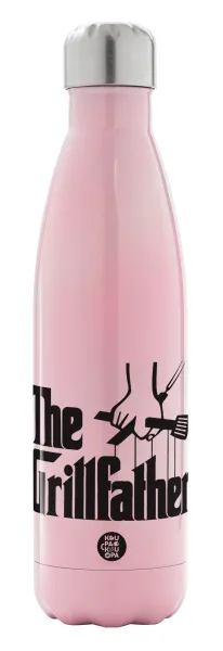The Grill Father — Metal mug thermos Pink Iridiscent (Stainless steel), double wall, 500ml