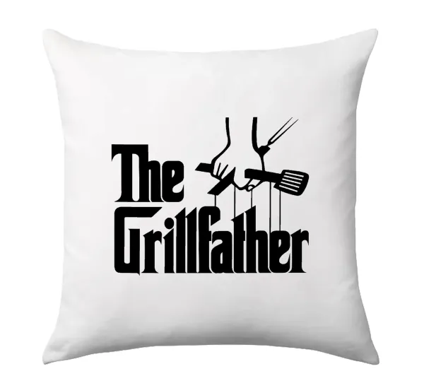 The Grill Father — Μαξιλάρι καναπέ 40x40cm περιέχεται το  γέμισμα