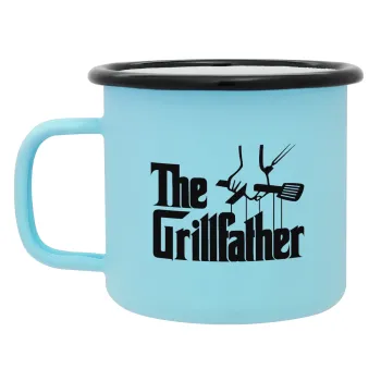 The Grill Father, Κούπα Μεταλλική εμαγιέ ΜΑΤ σιέλ 360ml