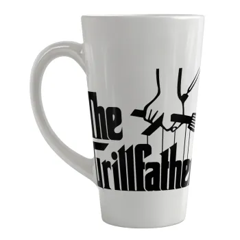 The Grill Father, Κούπα κωνική Latte Μεγάλη, κεραμική, 450ml