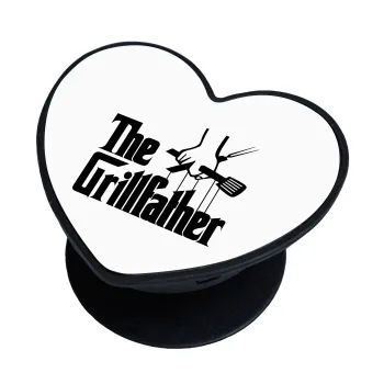 The Grill Father, Phone Holders Stand  καρδιά Μαύρο Βάση Στήριξης Κινητού στο Χέρι