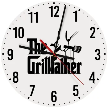 The Grill Father, Ρολόι τοίχου ξύλινο (30cm)