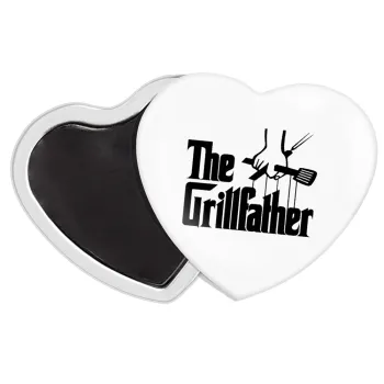 The Grill Father, Μαγνητάκι καρδιά (57x52mm)
