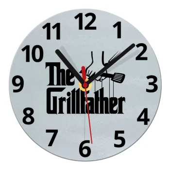 The Grill Father, Ρολόι τοίχου γυάλινο (20cm)