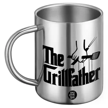 The Grill Father, Ανοξείδωτη Μεταλλική Κούπα 450ml - Διπλού Τοιχώματος