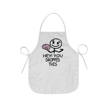 Hey! You dropped this, Chef Apron Short Full Length Adult (63x75cm)
