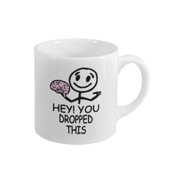 Hey! You dropped this, Κουπάκι κεραμικό, για espresso 150ml