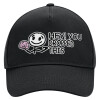 Adult Ultimate Hat BLACK, (100% COTTON DRILL, ADULT, UNISEX, ONE SIZE)