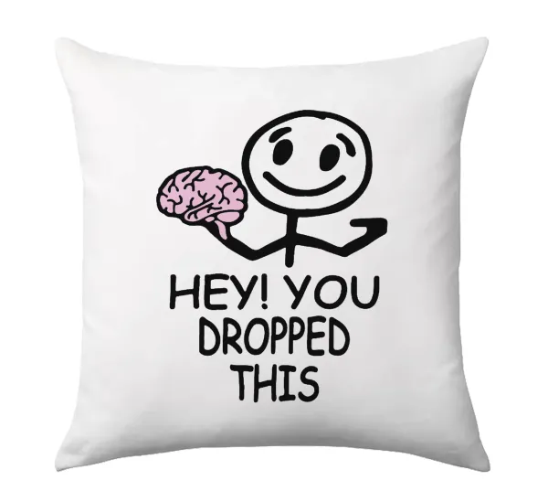 Hey! You dropped this — Sofa cushion 40x40cm includes filling