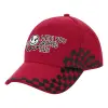 Adult Cap RACING Ultimate Red/Black, (100% COTTON DRILL, ADULT, UNISEX, ONE SIZE ADULT)