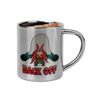 Yosemite Sam Back OFF, Κουπάκι μεταλλικό διπλού τοιχώματος για espresso (220ml)