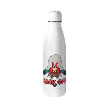 Yosemite Sam Back OFF, Μεταλλικό παγούρι θερμός (Stainless steel), 500ml