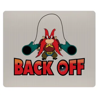 Yosemite Sam Back OFF, Mousepad ορθογώνιο 23x19cm