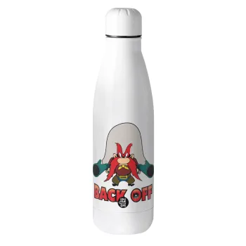 Yosemite Sam Back OFF, Metal mug thermos (Stainless steel), 500ml