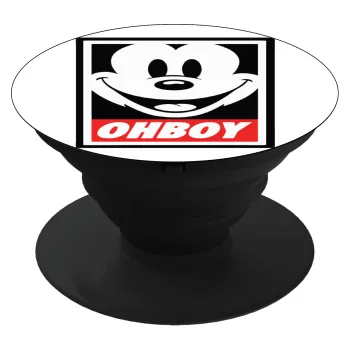 Oh boy μίκυ, Phone Holders Stand  Μαύρο Βάση Στήριξης Κινητού στο Χέρι