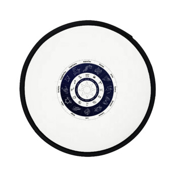 Ζωδιακός κύκλος, Βεντάλια υφασμάτινη αναδιπλούμενη με θήκη (20cm)