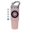 Pink color, 890ml (30oz) stainless Steel Tumbler with Handle