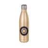 Glitter gold stainless steel thermos bottle, double-walled, 500ml