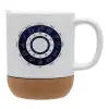 Ceramic coffee mug Cork (MAT), 330ml