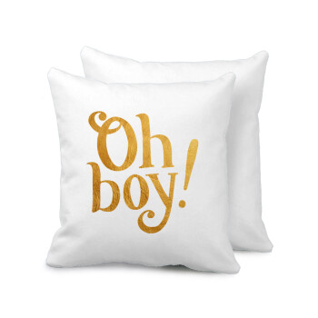 Oh baby gold, Sofa cushion 40x40cm includes filling