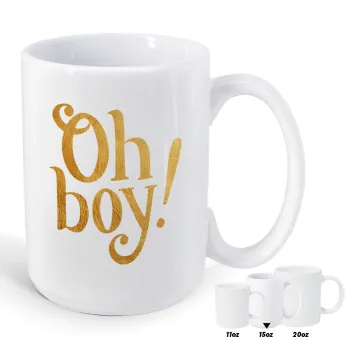 Oh baby gold, Κούπα Mega, κεραμική, 450ml