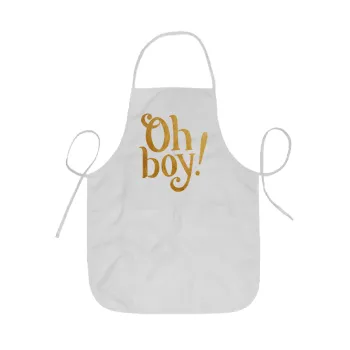 Oh baby gold, Ποδιά Σεφ ολόσωμη κοντή  Παιδική (44x62cm)