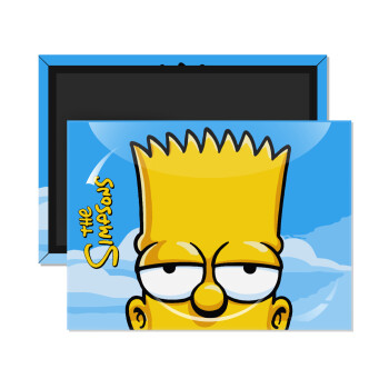The Simpsons Bart, Ορθογώνιο μαγνητάκι ψυγείου διάστασης 9x6cm