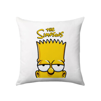 The Simpsons Bart, Sofa cushion 40x40cm includes filling