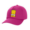 Καπέλο Baseball, 100% Βαμβακερό, Low profile, purple