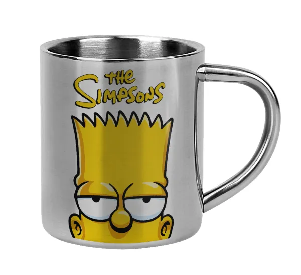 The Simpsons Bart — Mug Stainless steel double wall 300ml