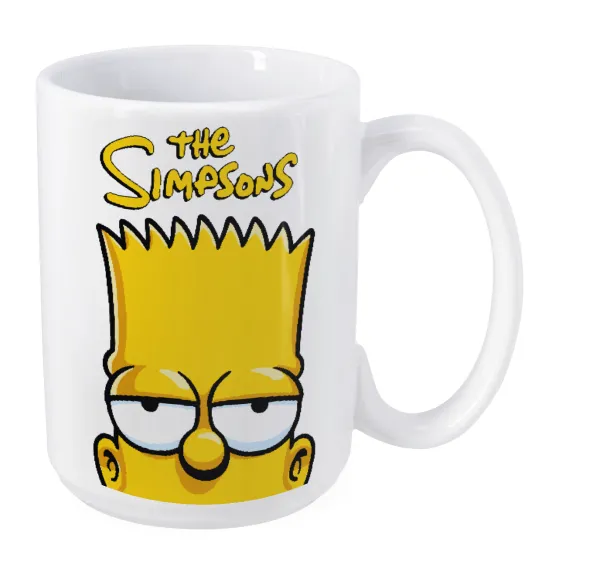 The Simpsons Bart — Mega mug, ceramic, 450ml