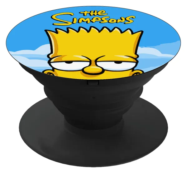 The Simpsons Bart — Phone Holders Stand  Μαύρο Βάση Στήριξης Κινητού στο Χέρι