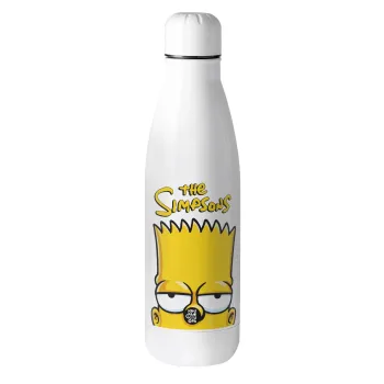 The Simpsons Bart, Metal mug thermos (Stainless steel), 500ml