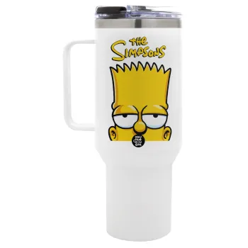 The Simpsons Bart, Mega Tumbler με καπάκι, διπλού τοιχώματος (θερμό) 1,2L