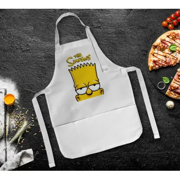 The Simpsons Bart, Ποδιά Σεφ Ολόσωμη Παιδική (με ρυθμιστικά και 2 τσέπες)