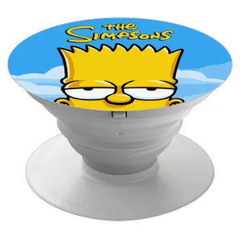 The Simpsons Bart, Phone Holders Stand  Λευκό Βάση Στήριξης Κινητού στο Χέρι